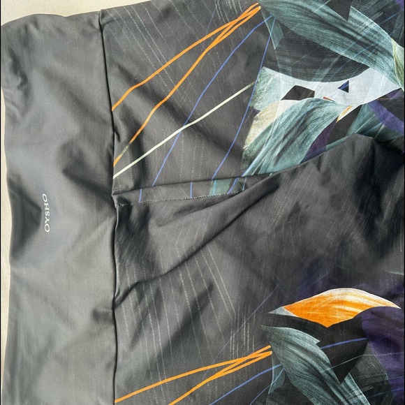 Compression yoga leggings - Medium - Geometric asymmetrical print - Picture 4 of 8